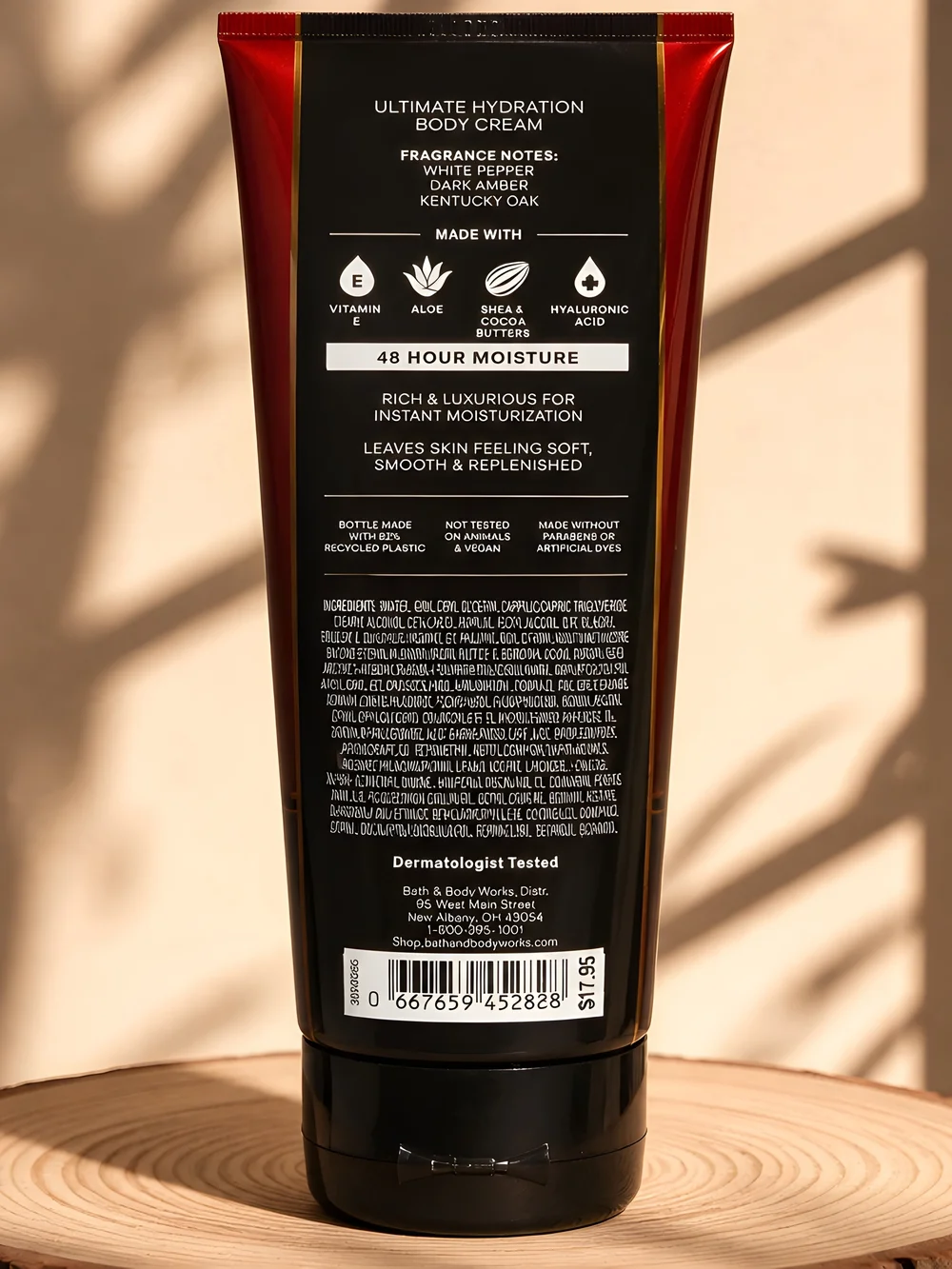 Bath & Body Works-Bourbon,3-in-1 Body Wash,Body Cream &Deodorant Spray.Full Size